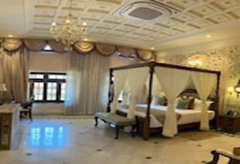 Maharani Suit at MPT Samrat Vikramaditya The Heritage Ujjain featuring private dining and luxury comfort